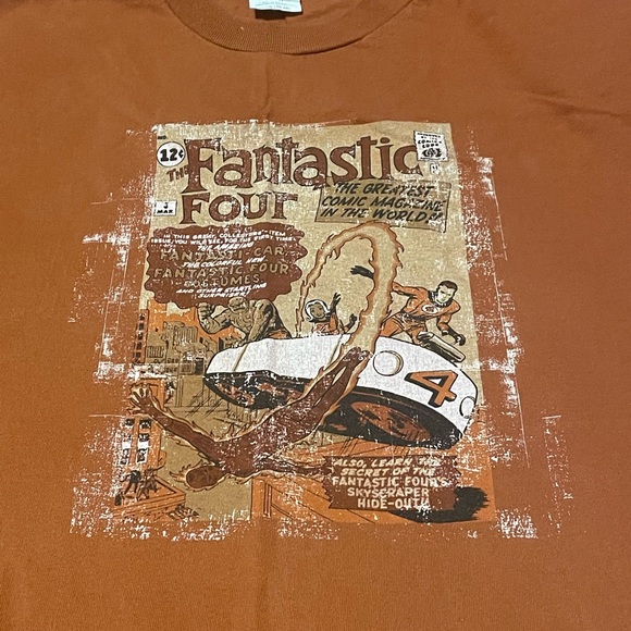 Vintage Marvel Fantastic Four T shirt XL - Picture 2 of 5